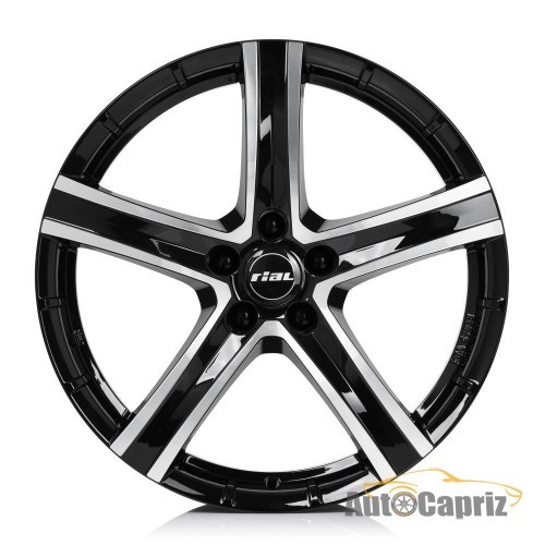 Диски Rial Quinto diamond-black front polished R20 W9.5 PCD5x150 ET52 DIA110.1  
